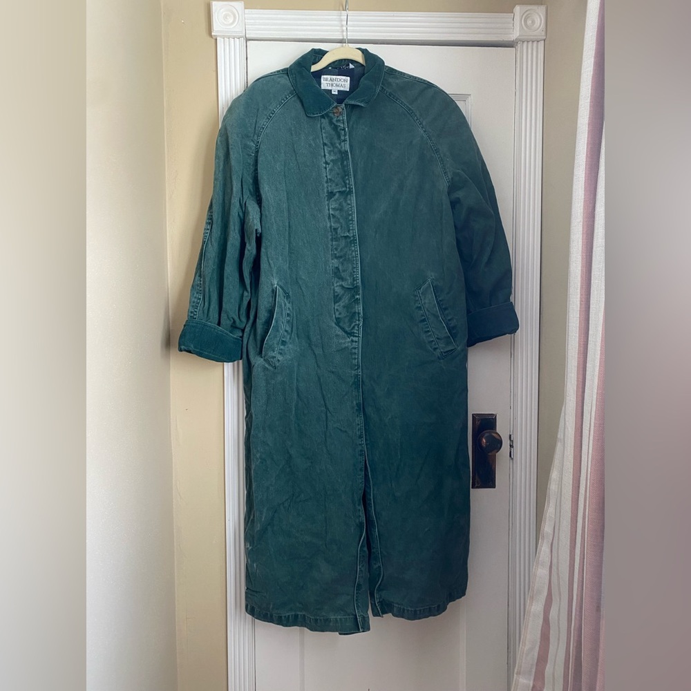 Men’s Long Flannel Lined Barn Coat